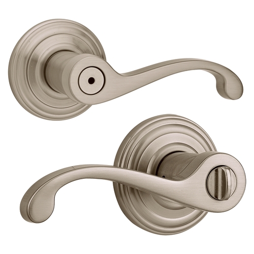 Signature Series 730CHL 15 Privacy Door Lever, Thumbturn Lock, Satin Nickel, Knob Handle, Zinc, Residential