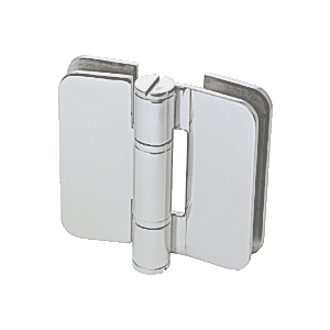 CRL Brass Zurich 07 Series Glass-to-Glass Inline Outswing Hinge 