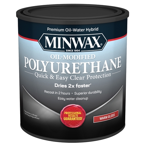 0444 Polyurethane, Gloss, Liquid, Clear, 1 qt, Can