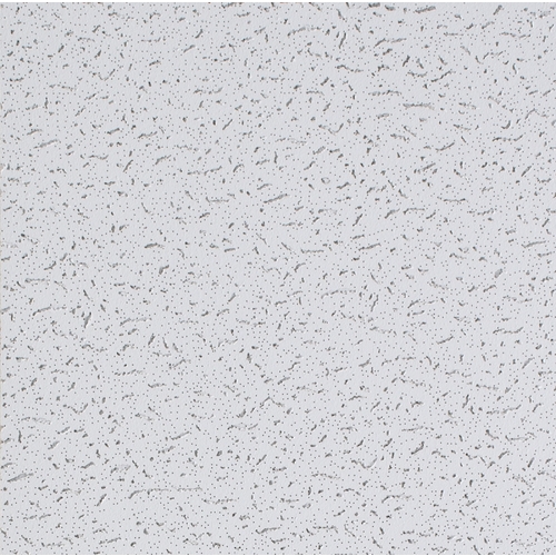 USG 270 Fifth Avenue Series Ceiling Panel, 2 ft L, 2 ft W, 5/8 in Thick, Mineral Fiber, White