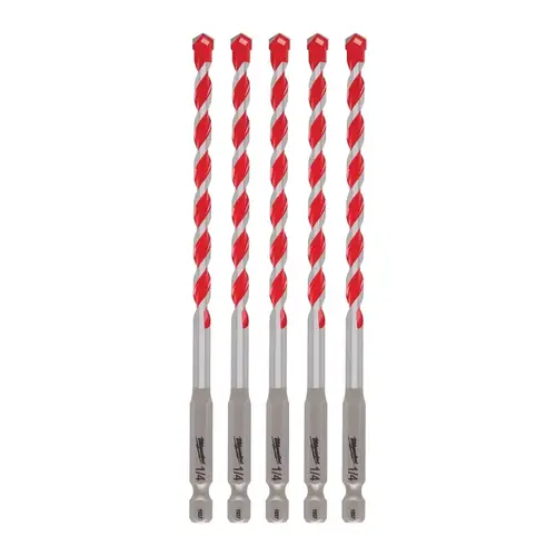 BIT DRILL HAMMER 1/4X4X6IN - pack of 15