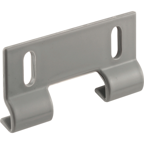 M 6191 Shower Door Bottom Hook Guide, Plastic, Gray, For: Keystone Tub Enclosures