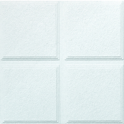 thumbnail interactive-video image 1 of USG Ceiling Panels 2x4 Ft 3/4 Inch Mineral Fiber - Pack Of 6 - White/Beige/Gray 1 of 6