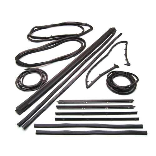 FAIRCHILD INDUSTRIES INC KD4004 Weatherstrip Kit for a Jeep Wrangler