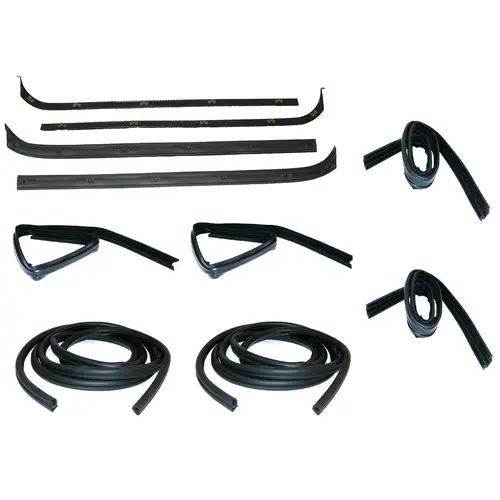 Belt Weatherstrip - Window Channel - Door Seal Kit for a Ford F-Series, Full Size Pickup