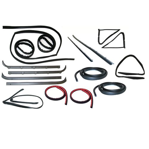 Belt Weatherstrip - Window Channel - Door Seal Kit for a Ford Bronco