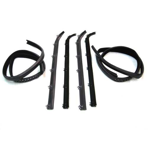 Belt Weatherstrip - Window Channel Kit for a Ford Econoline Van