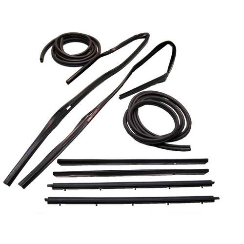 Belt Weatherstrip - Window Channel - Door Seal Kit for a Chevrolet Blazer