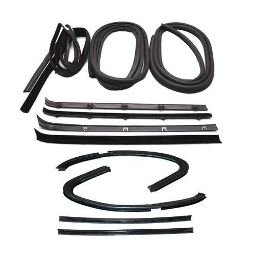 Complete Door Seal Kit for a GMC C35/C3500 Pickup