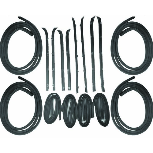 Belt Weatherstrip and Window Channel Kit for a Chevrolet C/K Truck