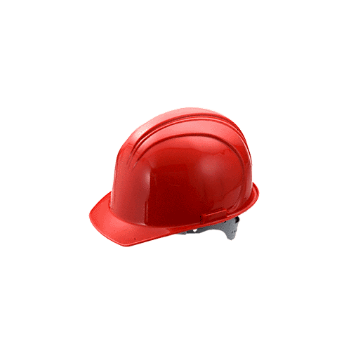 Red Safety Hard Hat