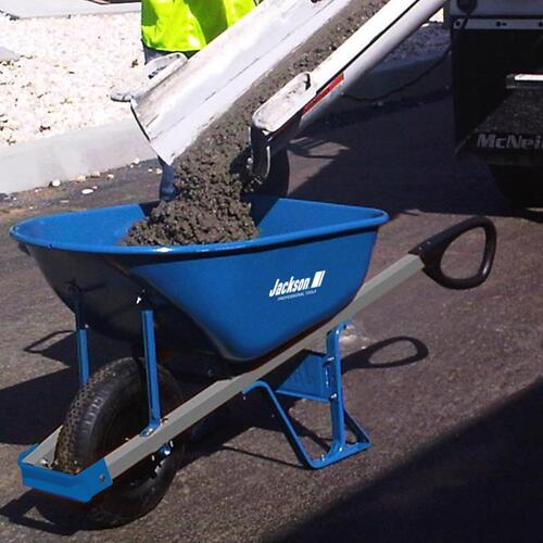 Jackson M6TCFF Wheelbarrow Steel 6 Blue