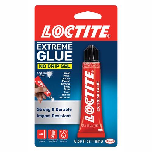 Loctite 2596210 Glue Extreme High Strength 0.6 oz Clear