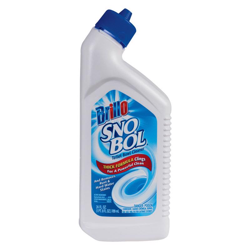 Brillo 32224 Toilet Bowl Cleaner Sno Bol Clean Scent 24 oz Liquid