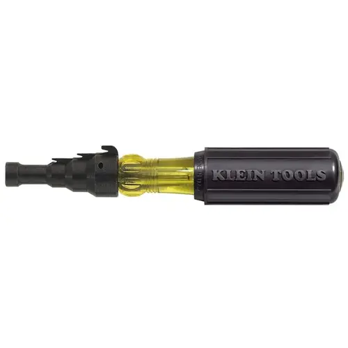 Conduit Fitting and Reaming Screwdriver 2-1/2" L Black