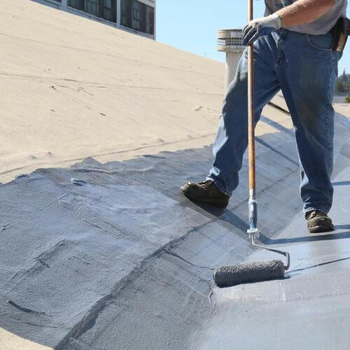 Ames SEB5 Roof Coating Elasto-Barrier Gray Acrylic Elastomeric Gray