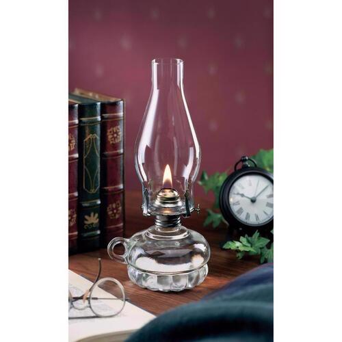 Lamplight Farms 110 Chamber Oil Lamp, 12 oz Capacity, 25 hr Burn Time