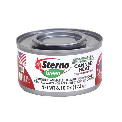 STERNO 20370 Canned Chafing Fuel Ethanol Gel 6.1 oz Multicolored