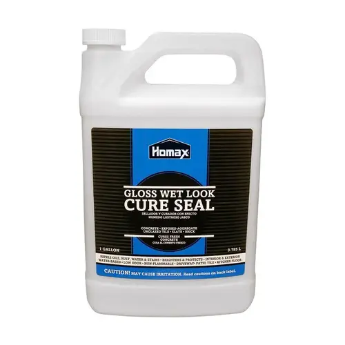Homax 0613-XCP4 Sealer Cure Seal Gloss Clear Water-Based 1