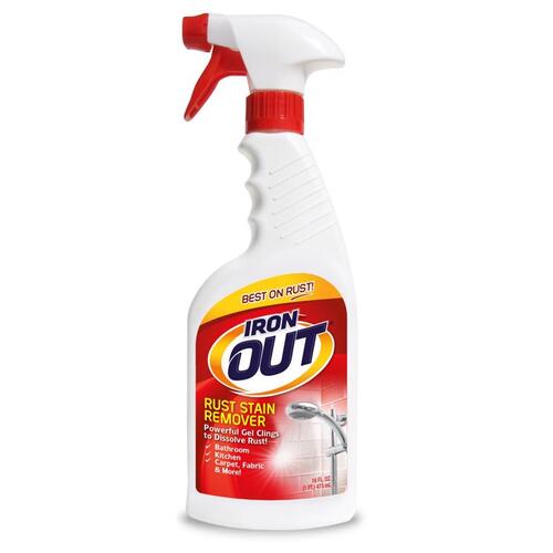 Iron Out LI0616PN Rust and Stain Remover, 16 oz, Liquid, Lime