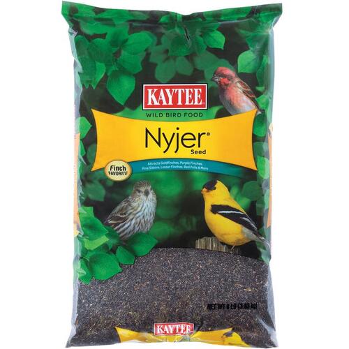 Kaytee 100061915 Wild Bird Food Nyjer Songbird Niger Seed 8 lb