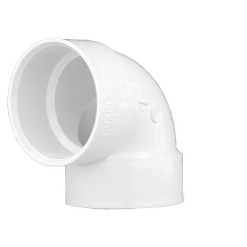 Elbow Schedule 40 1-1/2" Hub X 1-1/2" D Hub PVC