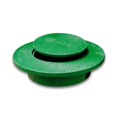 NDS 420C 3 In. or 4 In. Green Plastic Replacement Emitter Lid