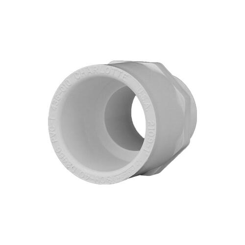 Pipe Adapter Schedule 40 1" Slip T X 1" D MPT PVC