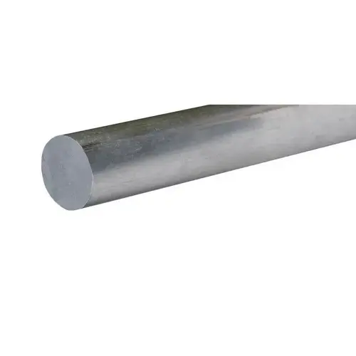 Aluminum Rod 12" L X 0.5" D Mill