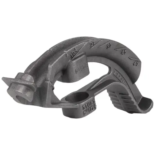 Conduit Bender Head 1/2" EMT 1.7" L Iron Gray