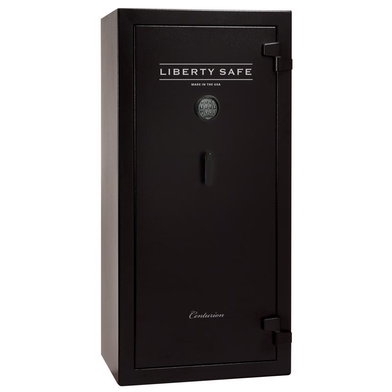 Liberty Safe CN24-BKT-FE-DP Gun Safe Centurion 13.8 ft 24 Gun Electronic Lock Black Black