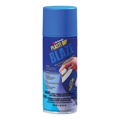 Plasti Dip 11219-6 Multi-Purpose Rubber Coating Flat/Matte Blaze Blue 11 oz oz Blaze Blue