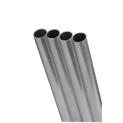 K&S 87111 Stainless Steel 1/8 In. O.D. x 1 Ft. Round Tube Stock