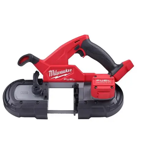 Compact Band Saw, Tool Only, 18 V Battery, 35-3/8 in L Blade, 3-1/4 in Cutting Capacity