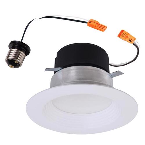 Retrofit Recessed Lighting White 4" W Plastic LED 6.97 W White