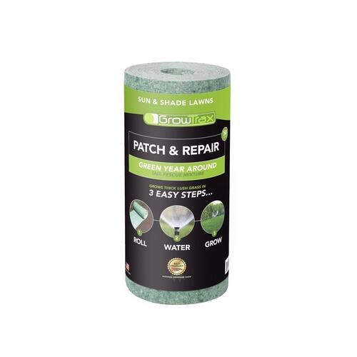Grotrax 802 Quick Fix Grass Seed Roll, 50 sq-ft Coverage Area, Perennial, Dark Green Grass