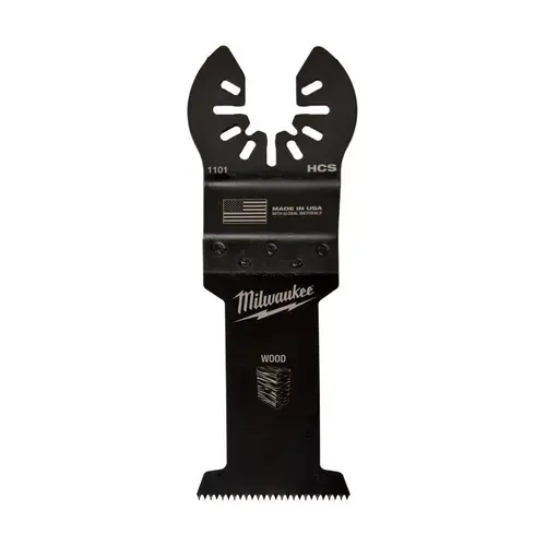 Oscillating Blade Universal Fit Open-Lok 4.06" L X 1-3/8" W High Carbon Steel Multi-Tool Oscillating B