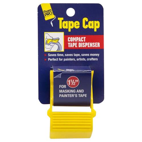 Tape Cutter 5.25" W X 5.25 each L Yellow Yellow - pack of 30