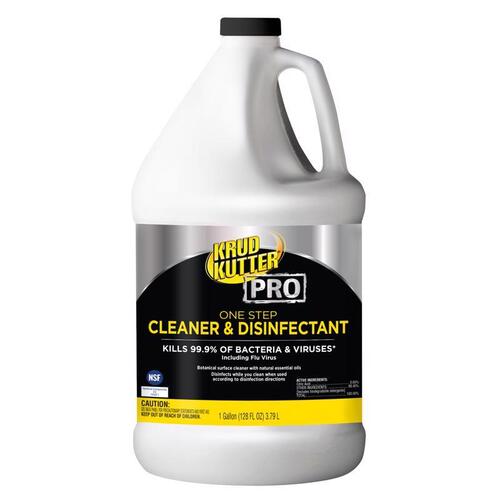 Krud Kutter 367514 Cleaner and Disinfectant Pro Citrus Scent 1 gal