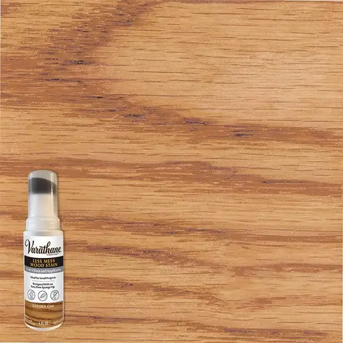 Wood Stain Less Mess Golden Oak Water-Based Linseed Oil Emulsion 4 oz Golden Oak - pack of 4