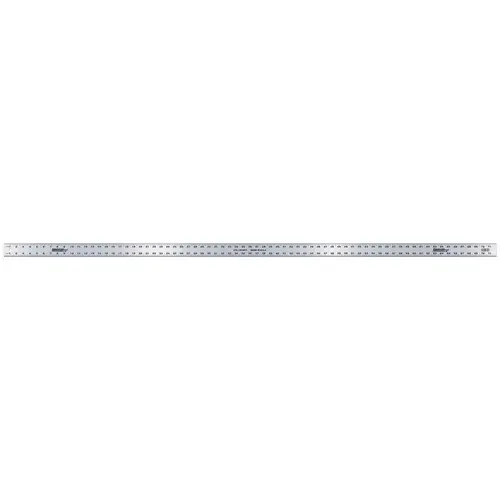 Measuring Ruler, SAE Graduation, Aluminum, Clear, 2 in W