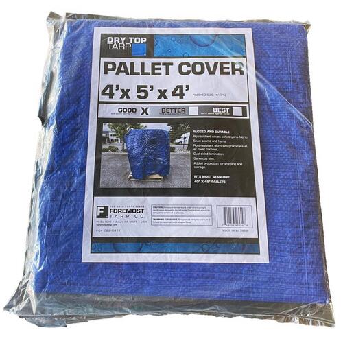 Foremost Tarp Co. 40454 Tarp . Dry Top 4 ft. W X 6 ft. L Medium Duty Polyethylene Blue Blue