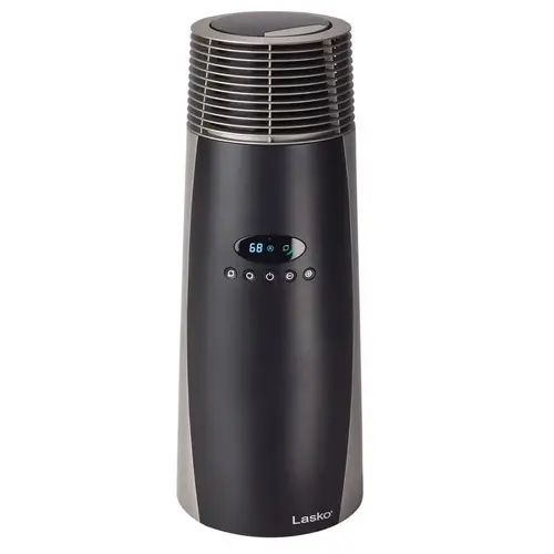 Heater w/Remote 150 sq ft Electric Ceramic Black