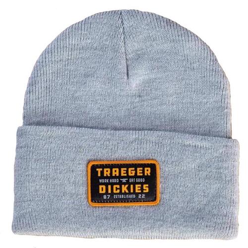 Dickies TRG201HGAL Beanie Traeger Heather Gray One Size Fits Most Heather Gray