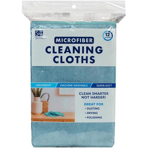 Schroeder & Tremayne 239900 Cleaning Cloth Microfiber 12" W X 16" L