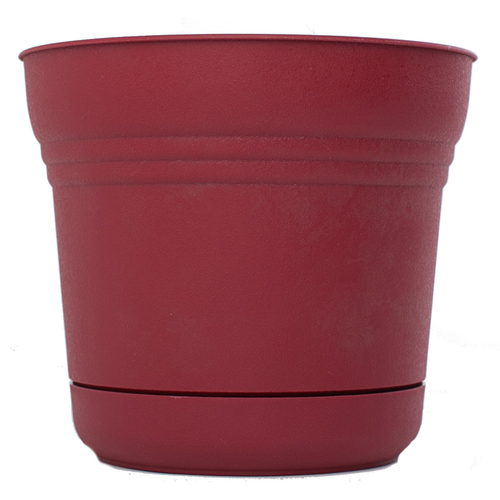 Saturn SP1412 Planter, 12.8 in W, Plastic, Union Red