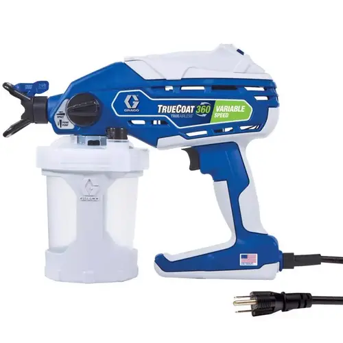 Paint Sprayer TrueCoat 360 2000 psi Plastic Handheld