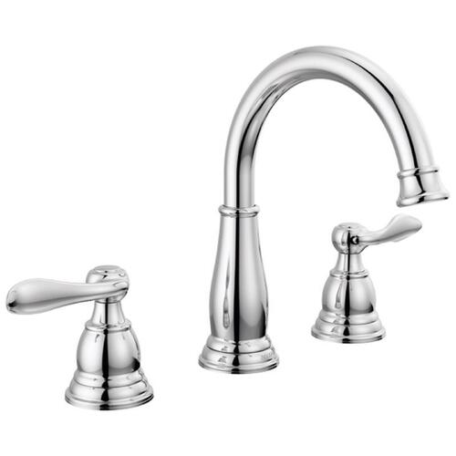Windemere Two Handle Bathroom Faucet, Widespread, Chrome