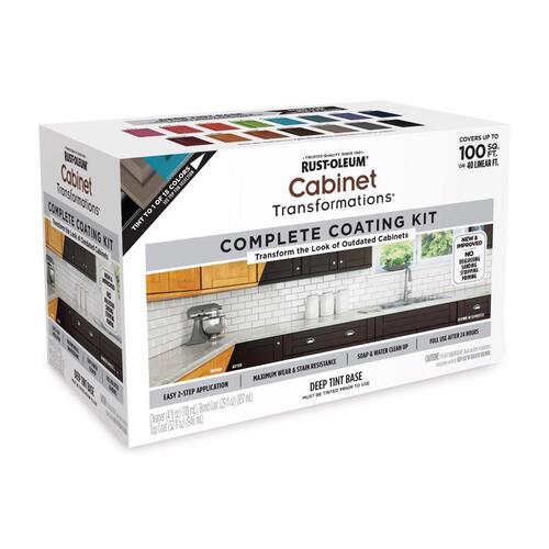 Cabinet Refinishing System Cabinet Transformations Satin Bold Tint Base Interior 1 qt Bold