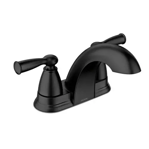 Centerset Bathroom Sink Faucet Banbury Matte Black 4" Matte Black